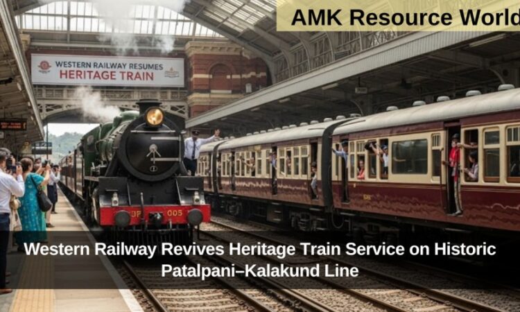 Western Railway Revives Heritage Train Service on Historic Patalpani–Kalakund Line