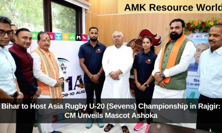 Bihar to Host Asia Rugby U-20 (Sevens) Championship in Rajgir: CM Unveils Mascot Ashoka