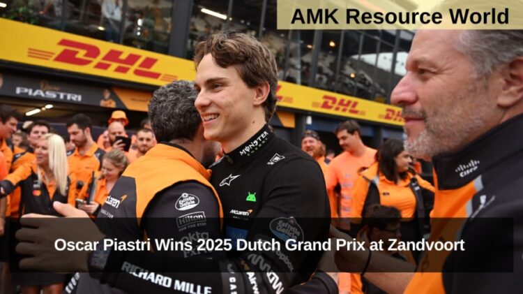 Oscar Piastri Wins 2025 Dutch Grand Prix at Zandvoort