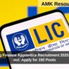 LIC Housing Finance Apprentice Recruitment 2025 notification out: Apply for 192 Posts