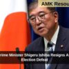 Japanese Prime Minister Shigeru Ishiba Resigns After Historic Election Defeat