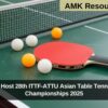 India to Host 28th ITTF-ATTU Asian Table Tennis Team Championships 2025