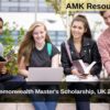 Commonwealth Master's Scholarship, UK 2026