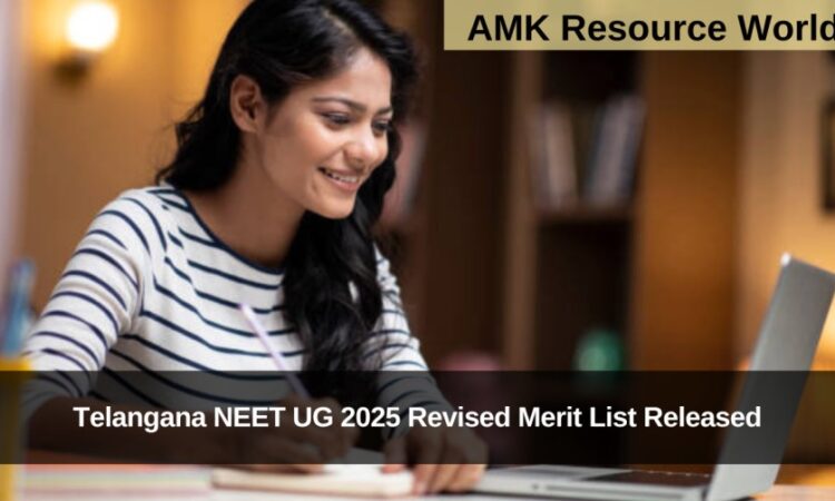 Telangana NEET UG 2025 Revised Merit List Released