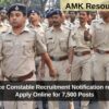 MP Police Constable Recruitment Notification released: Apply for 7,500 Posts