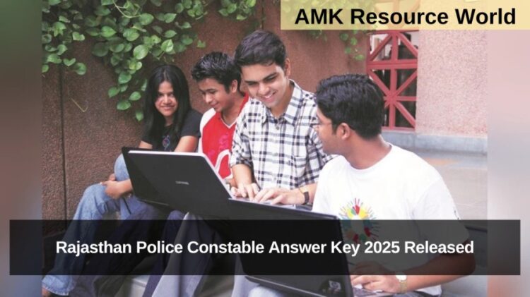 Rajasthan Police Constable Answer Key 2025 Released
