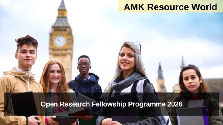 Open Research Fellowship Programme 2026 Applications Open