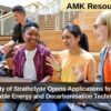 University of Strathclyde Opens Applications for M.Sc in Renewable Energy and Decarbonisation Technologies