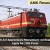 RRC NCR Act Apprentices Recruitment notification out: Apply for 1763 Posts