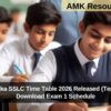 Karnataka SSLC Time Table 2026 Released (Tentative): Download Exam-1 Schedule