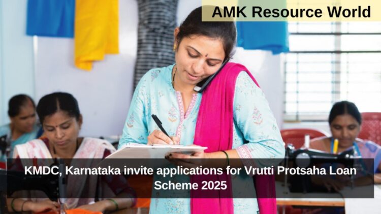 KMDC, Karnataka invite applications for Vrutti Protsaha Loan Scheme 2025