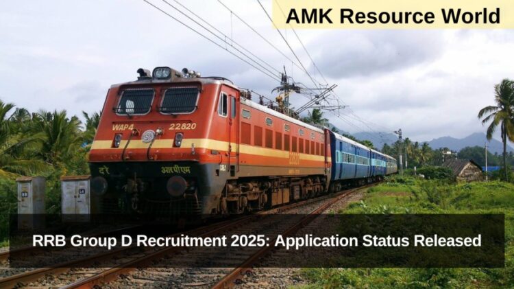RRB Group D Recruitment 2025: Application Status Released