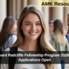 Harvard Radcliffe Fellowship Program 2026–27 Applications Open