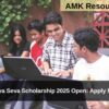 Vidya Seva Scholarship 2025 Open: Apply Now
