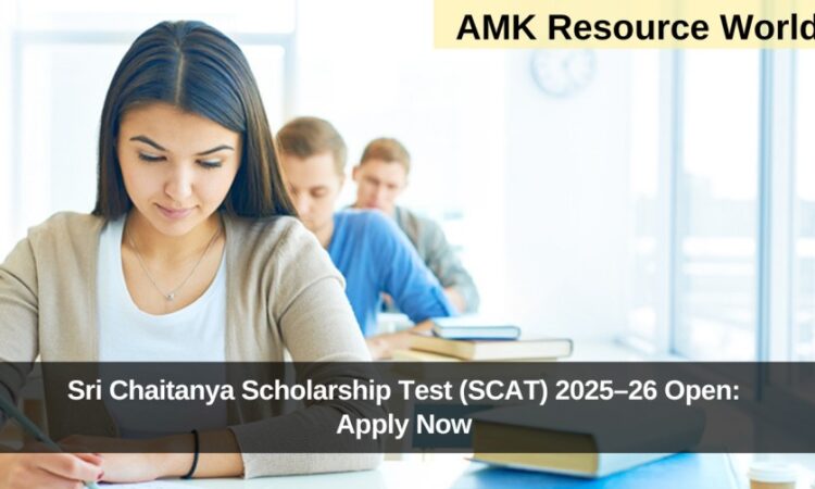 Sri Chaitanya Scholarship Test (SCAT) 2025–26 Open: Apply Now