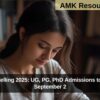 ICAR Counselling 2025: UG, PG, PhD Admissions to Begin from September 2