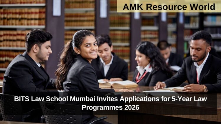 BITS Law School Mumbai Invites Applications for 5-Year Law Programmes 2026