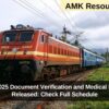 RRB ALP 2025 Document Verification and Medical Exam Dates Released: Check Full Schedule