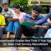 Karnataka Government Grants One Time 3 Year Age Relaxation for State Civil Service Recruitment