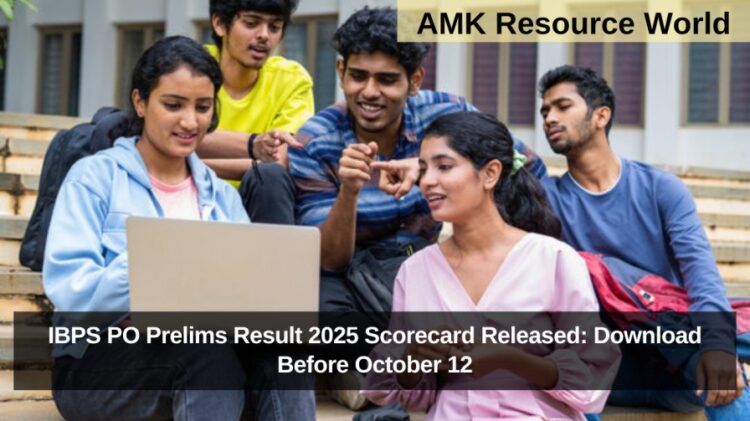 IBPS PO Prelims Result 2025 Scorecard Released: Download Before October 12