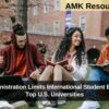 Trump Administration Limits International Student Enrollment at Top U.S. Universities