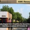 IGNOU Extends Registration Deadline for December 2025 Term-End Examinations till October 20