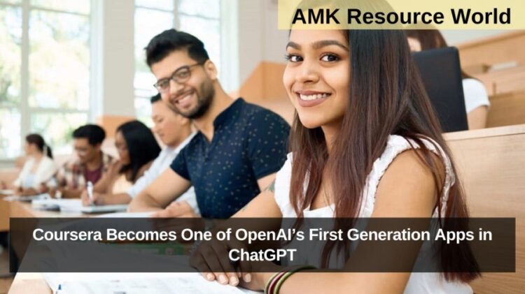 Coursera Becomes One of OpenAI’s First Generation Apps in ChatGPT