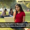 WBCHSE Issues Clarification on Semester 4 Question Pattern for Higher Secondary Examinations 2025-26