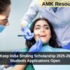 Colgate Keep India Smiling Scholarship 2025-26 for BDS students Applications Open