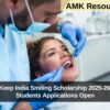 Colgate Keep India Smiling Scholarship 2025-26 for MDS Students Applications Open