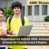 NTA Opens Registration for AISSEE 2026: Admission to Sainik Schools for Classes 6 and 9 Begins