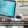 CBSE to Issue Digital Migration Certificates via DigiLocker Starting 2025: No More Physical Copies