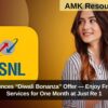 BSNL Announces “Diwali Bonanza” Offer — Enjoy Free 4G Mobile Services for One Month at Just Re 1