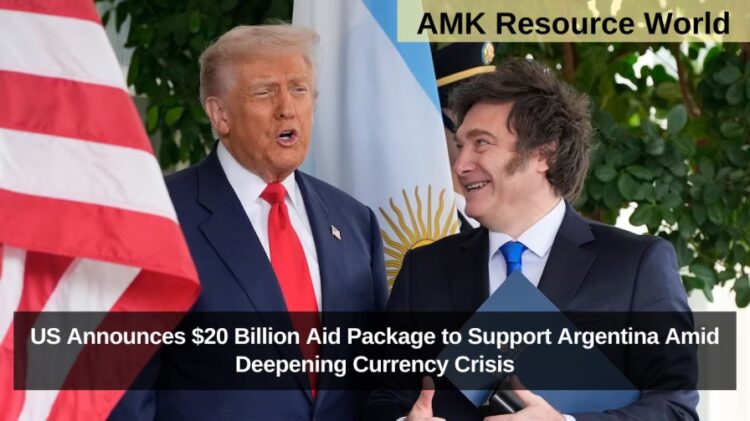 US Announces $20 Billion Aid Package to Support Argentina Amid Deepening Currency Crisis