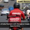 Government of India Partners with Zomato to Create 2.5 Lakh Job Opportunities
