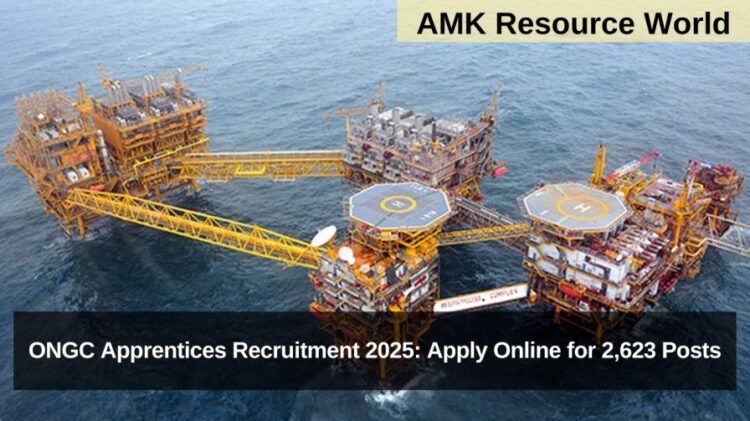 ONGC Apprentices Recruitment 2025: Apply Online for 2,623 Posts