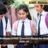 Karnataka Releases II PUC Question Banks for Academic Year 2025–26