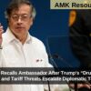 Colombia Recalls Ambassador After Trump’s “Drug Leader” Remark and Tariff Threats Escalate Diplomatic Tensions