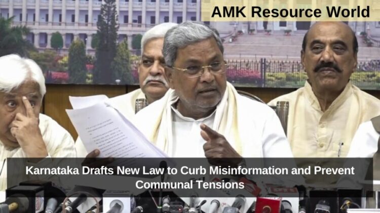 Karnataka Drafts New Law to Curb Misinformation and Prevent Communal Tensions