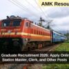 RRB NTPC Graduate Recruitment 2026: Apply Online for 5,810 Station Master, Clerk, and Other Posts