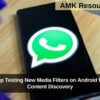 WhatsApp Testing New Media Filters on Android for Easier Content Discovery