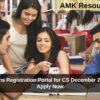 ICSI Reopens Registration Portal for CS December 2025 Exams: Apply Now