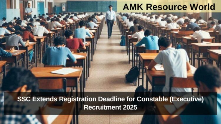 SSC Extends Registration Deadline for Constable (Executive) Recruitment 2025