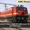 RRB JE Recruitment 2025: Apply for 2,569 Junior Engineer, DMS, and CMA Posts