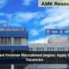 SECL Assistant Foreman Recruitment begins: Apply Online for 543 Vacancies