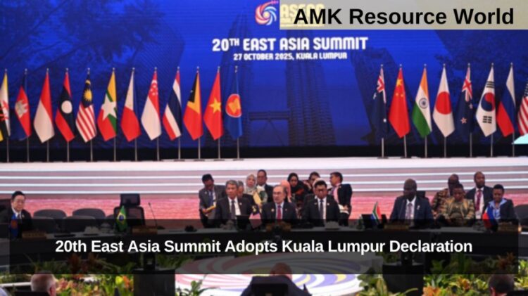 20th East Asia Summit Adopts Kuala Lumpur Declaration