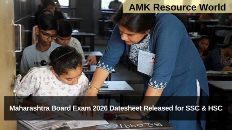Maharashtra Board Exam 2026 Datesheet Released for SSC & HSC
