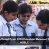 Meghalaya Board Exam 2026 Datesheet Released for SSLC & HSSLC