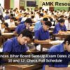 BSEB Announces Bihar Board Sent-Up Exam Dates 2025 for Class 10 and 12: Check Full Schedule