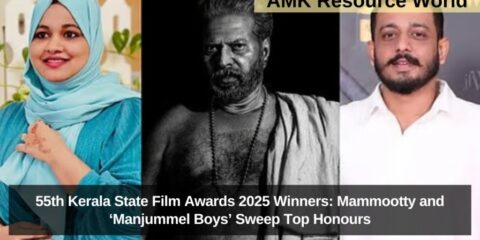Mammootty Receiving Kerala State Film Award 2025
